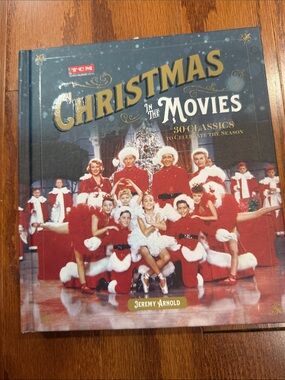 TCM Christmas in the Movies Hardcover Book | 30 Holiday Film Classics | Mint